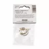 Nickel Silver Медиаторы на палец 5шт, нейзильбер, толщина .020, Dunlop, 33P.020