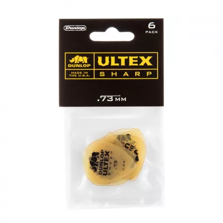 Ultex Sharp Медиаторы 6шт, толщина 0,73мм, Dunlop, 433P.73