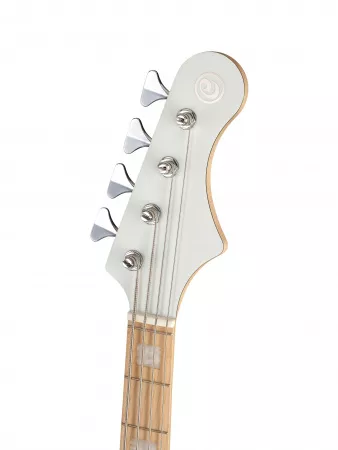 Elrick NJS Series Бас-гитара, белая, с чехлом, Cort, NJS4-WHT