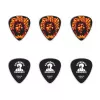 Hendrix Voodoo Fire Медиаторы в коробочке, 6шт, Dunlop, JH-PT14H