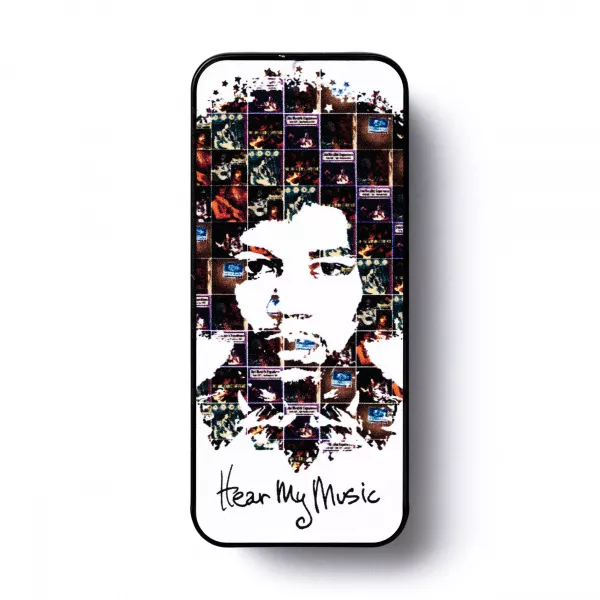 Jimi Hendrix Hear My Music Медиаторы 12шт, средние, в коробочке, Dunlop, JH-PT07M  рис.2 