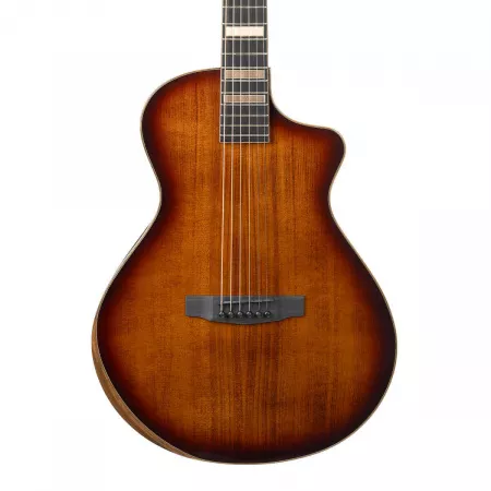 Masterpiece Series Электро-акустическая гитара, с чехлом, Cort, Modern-Burst-WCASE-TSB