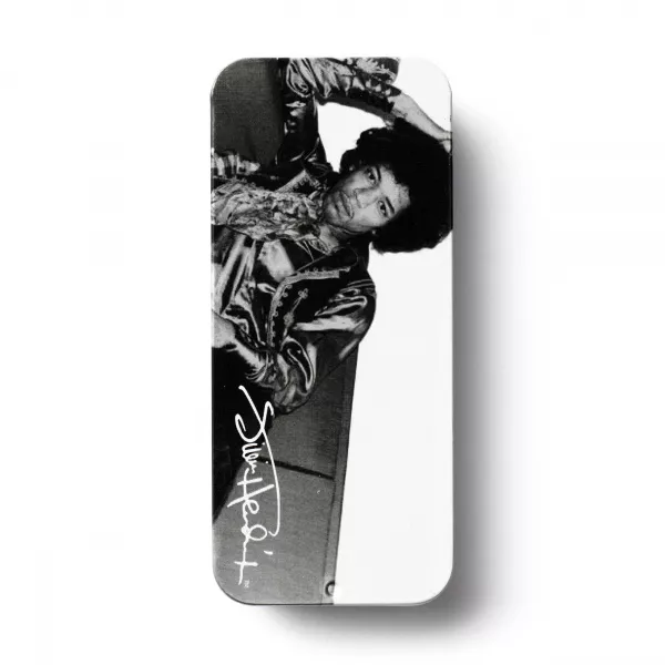 Jimi Hendrix Silver Portrait Медиаторы 12шт, толстые, в коробочке, Dunlop, JH-PT05H  рис.2 