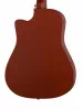 Акустическая гитара, с вырезом, цвет натуральный, Foix, FFG-3860C-NAT