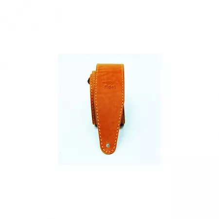 Leather 11 Ремень для гитары, кожаный, абрикос, Fidel, FL66025L11