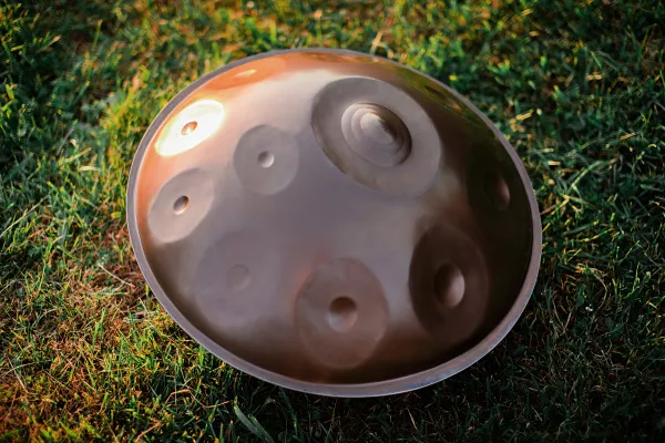 Глюкофон 53см, 11 мембран, Курд ре-минор, Kosmosky, KSY.Handpan-11  рис.2 