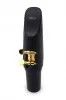 HBS1G H-Ligature Лигатура с колпачком для баритон саксофона, позолоченная, Rico