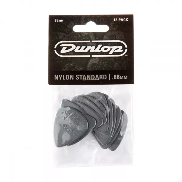 Nylon Standard Медиаторы 12шт, толщина 0,88мм, Dunlop, 44P.88  рис.2 