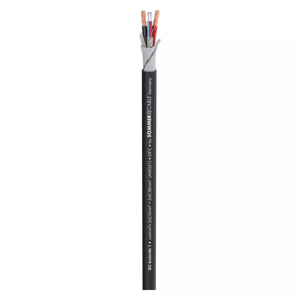 SC-Kolorith 1 PVC Кабель DMX, 100м, Sommer Cable, 500-0101-1  рис.2 