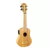 Bamboo Series Укулеле сопрано со звукоснимателем, с чехлом, цвет натуральный, Cascha, HH-2312E