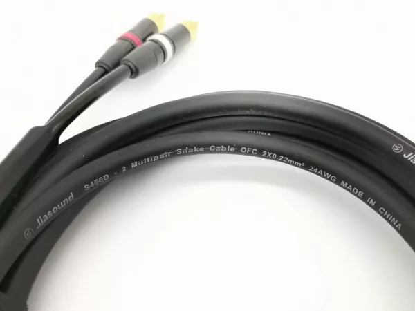 Кабель аудио 3.5мм-2хRCA, 5м, ZZcable, E32-3,5-2RCA-0500  рис.2 