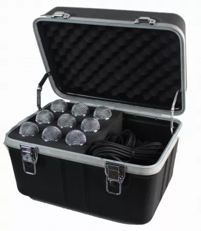 Кейс для 9 микрофонов, Guider, MIC-9