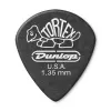 Tortex Pitch Black Jazz III Медиаторы 72шт, толщина 1.35мм, Dunlop, 482R1.35