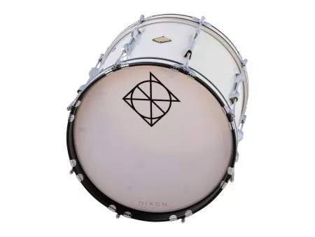 Маршевый бас-барабан, 16" х 14", Dixon, PMZCL4161-WT