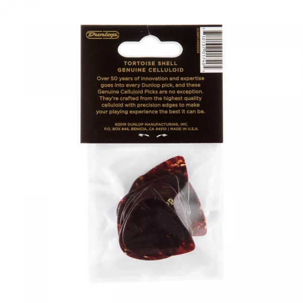 Genuine Celluloid Медиаторы, 12шт, средние, Dunlop, 483P05MD  рис.2 
