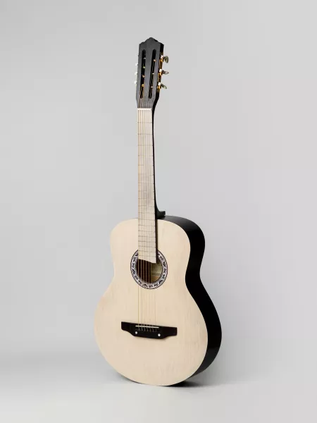 Акустическая гитара, 7-струнная, цвет эбен/шампань, АККОРД, ACD-40-A-54-EC  рис.2 
