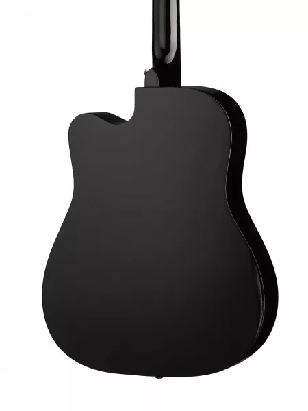 Акустическая гитара, с вырезом, черная, Foix, FFG-4101C-BK  рис.2 