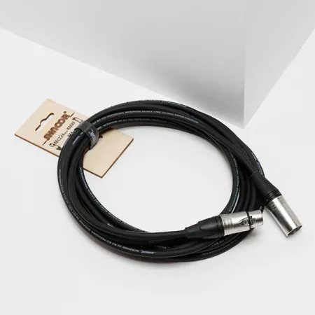 MC224eco-XMXF-9m Кабель микрофонный, XLR, 9м, SHNOOR