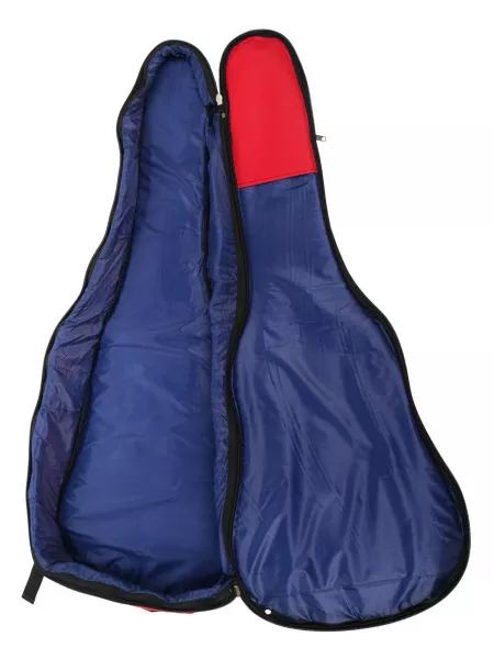 Чехол для гитары дредноут, MEZZO, MZ-ChG-12-3red/blue/wh  рис.2 