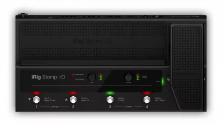 Аудиоинтерфейс педальный, IK Multimedia, iRig-STOMPIO