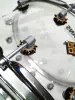 Малый барабан 14x8", акрил с металлическим ободом, прозрачный, Мастерская Бехтеревых, MBAp-m-1408-10