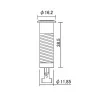 Выходной разъем электрогитары, Hosco, H-EP-JACK