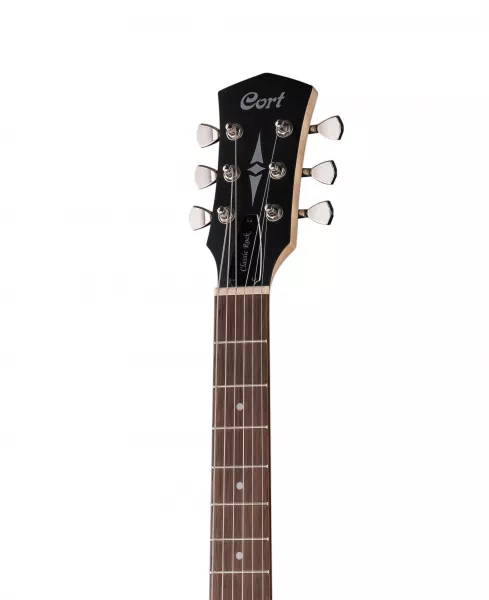 Classic Rock Электрогитара, черная, Cort, CR100-BK  рис.2 