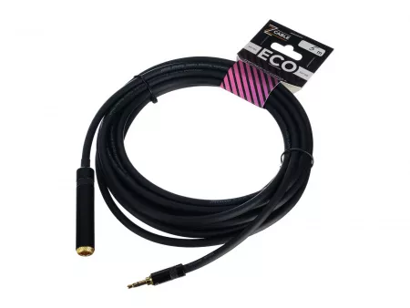 Удлинитель-переходник 3,5-6,35мм female, 5м, ZZcable, E48-3,5-6,35F-0500-0
