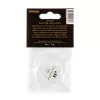 Genuine Celluloid Медиаторы, 12шт, тонкие, белые, Dunlop, 483P01TH