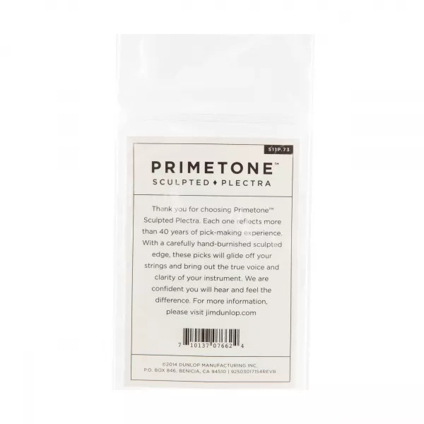 Primetone Медиаторы 3шт, толщина 0,73мм, стандартные, Dunlop, 511P.73  рис.2 