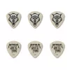 White Fang Медиаторы в коробочке, 6шт, толщина 1,0мм, Dunlop, PH122T1.0