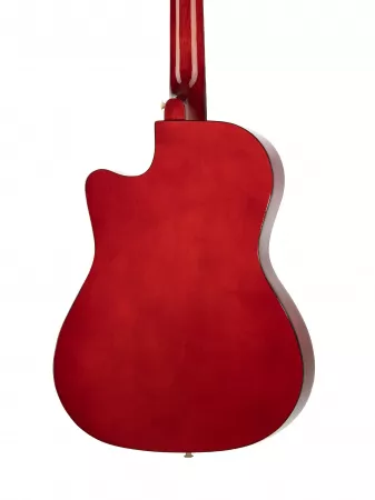 Акустическая гитара, санберст, с вырезом, Foix, FFG-1038SB