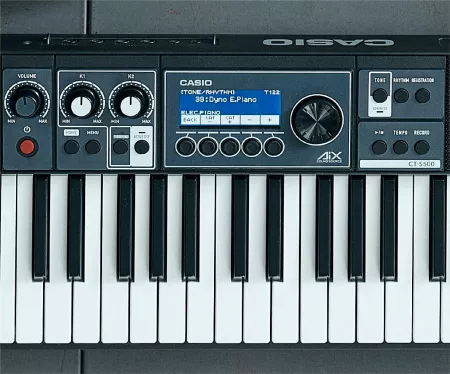 Синтезатор 61 клавиша, черный, Casio, CT-S500