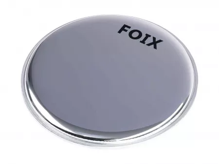 Пластик для малого и том барабана 10", серебристый, Foix, FDH-188SR-10