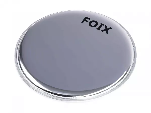 Пластик для малого и том барабана 10", серебристый, Foix, FDH-188SR-10  рис.2 