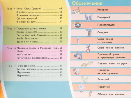 Коваленко Н. Веселая музыкальная грамота. Альбом No1, издательство "Феникс", 9785222335130