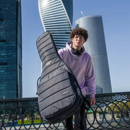 Electro Casual Plus Чехол для электрогитары, серый, BAG&music, BM1173