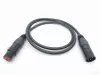 Кабель микрофонный 0.6м, ZZcable, E2-XLR-M-F-0060-0