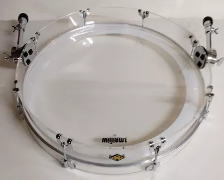Compact Компактный бас-барабан из акрила 22"х3", с чехлом, Мастерская Бехтеревых, TBBAp-2203-10