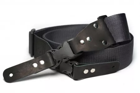 Ремень для гитары, нейлоновый, темно-серый, Mamba straps, MB5022-158
