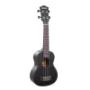 Mahogany Series Укулеле сопрано, с чехлом, черный, Cascha, HH-2262
