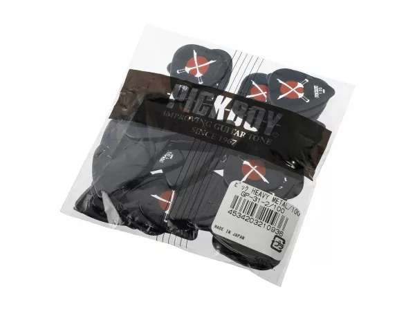 Celltex Heavy Metal Медиаторы 50шт, толщина 1.0мм, Pickboy, GP-31-2/100  рис.2 