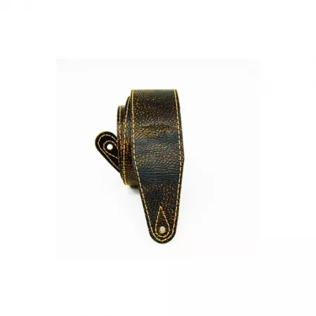 Leather 21 Ремень для гитары, кожаный, гремучник, Fidel, FL60008L21L