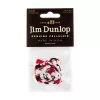 Genuine Celluloid Медиаторы, 12шт, тонкие, пестрые, Dunlop, 483P06TH