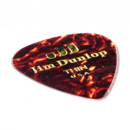 Genuine Celluloid Медиаторы, 12шт, тонкие, Dunlop, 483P05TH