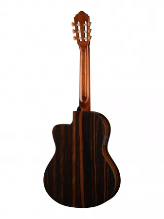 Classic Series Классическая гитара со звукоснимателем, с вырезом, Cort, AC160CF-NAT