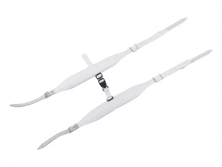 Комплект ремней для баяна/аккордеона, белый, Lutner, LSBc-1W