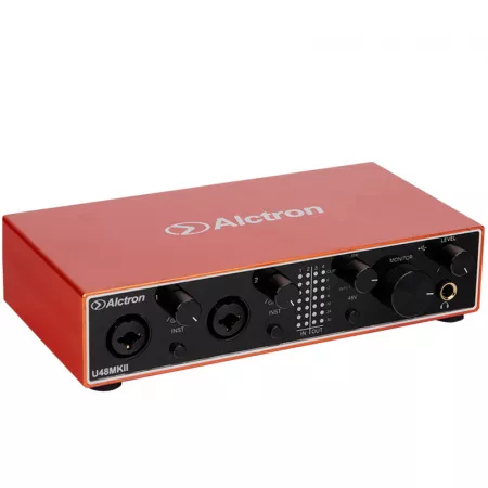 Звуковая карта USB, 24 бита/192 кГц, Alctron, U48MKII