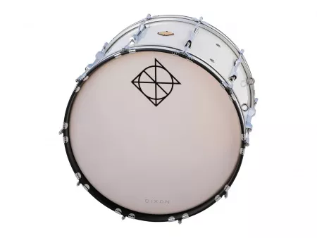 Маршевый бас-барабан, 20" х 14", Dixon, PMZCL4201-WT