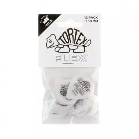 Tortex Flex Jazz III XL Медиаторы, 12шт, толщина 1.5мм, Dunlop, 466P1.5